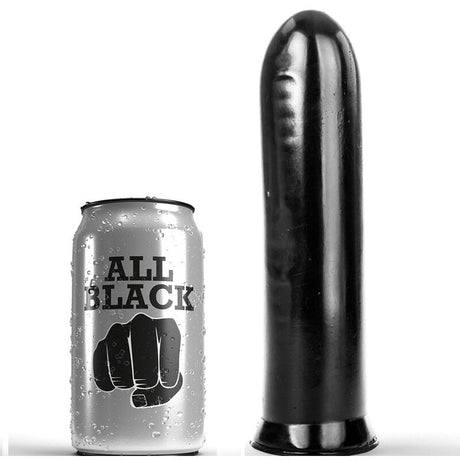 All Black - Dildo Schwarz 19 cm