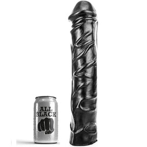 All Black - Riesiger Soft-Fisting-Dildo 32 cm