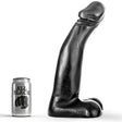 All Black - Realistischer Schwarzer Fistingdildo 29 cm