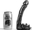 Realistischer Dildo All Black 19 x 3,5 cm