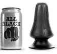 Analplug All Black 12 x 7 cm