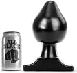 Analplug All Black 19 x 11 cm