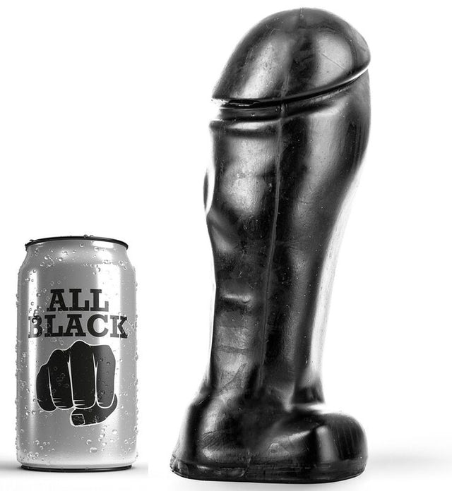 All Black - Dong 22 cm Breiter Zehe