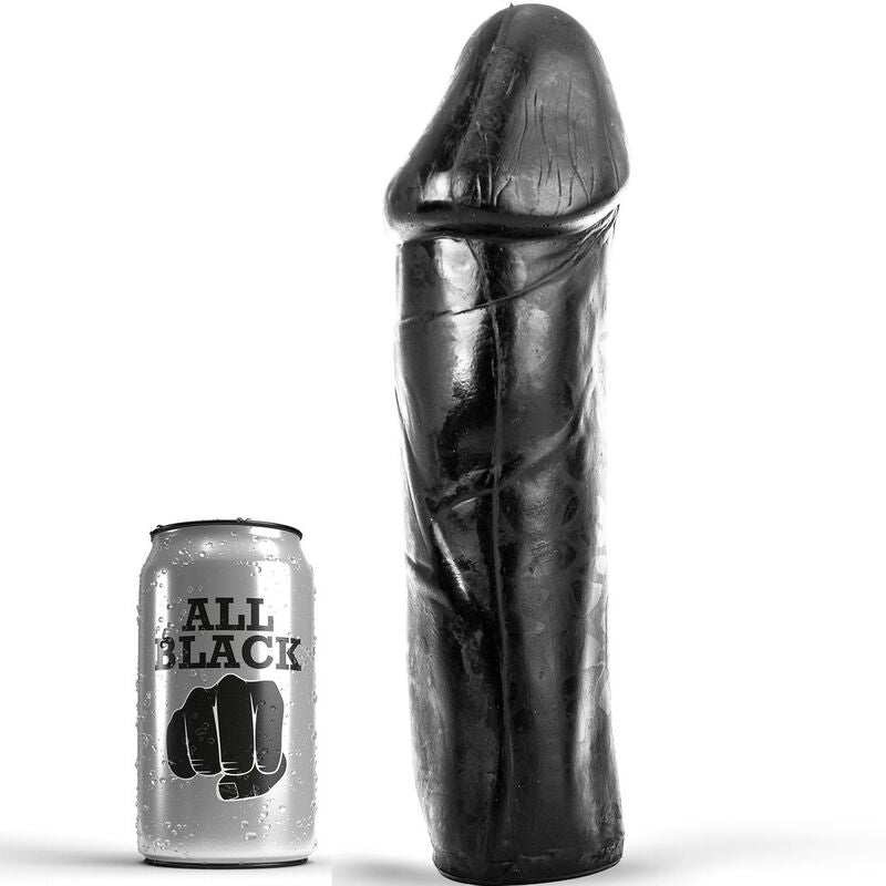 All Black - Dong 28 cm ohne Hoden
