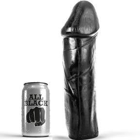 All Black - Dong 28 cm ohne Hoden