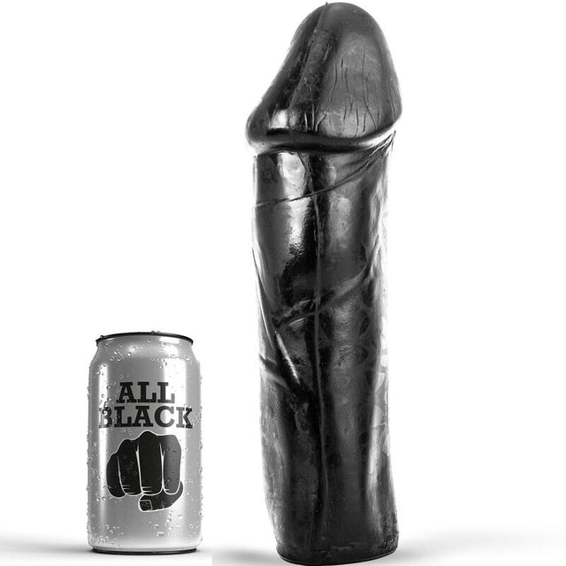 All Black - Dong 28 cm ohne Hoden