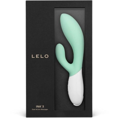 Auflegevibrator Ina 3 Green Rabbit Luxus-Algen 11 cm.4