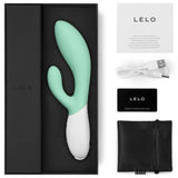 Lelo - Ina 3 Green Rabbit Vibrator Luxus-Algen