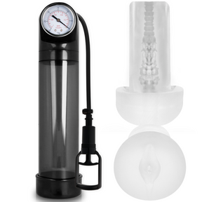 Pump Addicted - Rx9 Black mit Masturbator