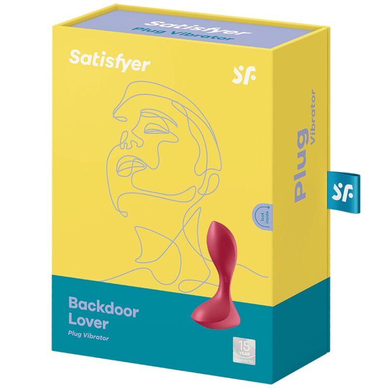 Satisfyer - Backdoor Lover Roter Anal Vibrator Stecker Rot