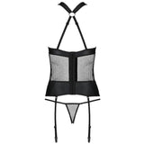Passion - Amanda Korsett Ökologisches Leder L/XL