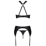 Passion - Amanda Ökologisches Leder-Set S/M