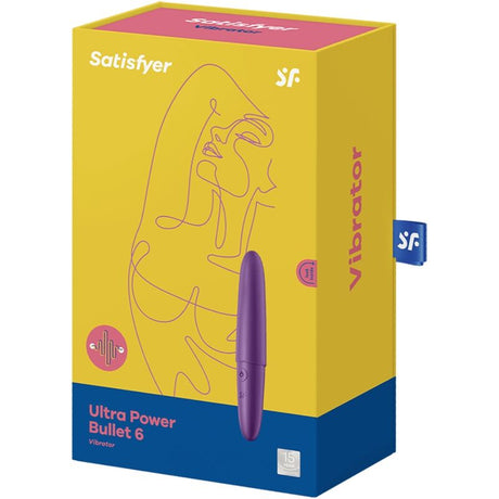 Vibrator Ultra Power Bullet 6 Lila.2