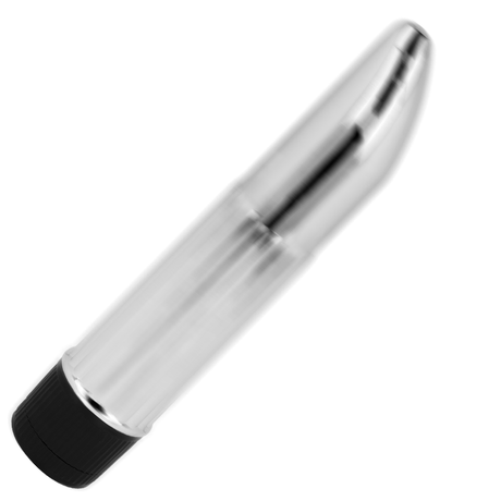 Vibrator Mini- Silber 13,5 x 2,5 cm.1