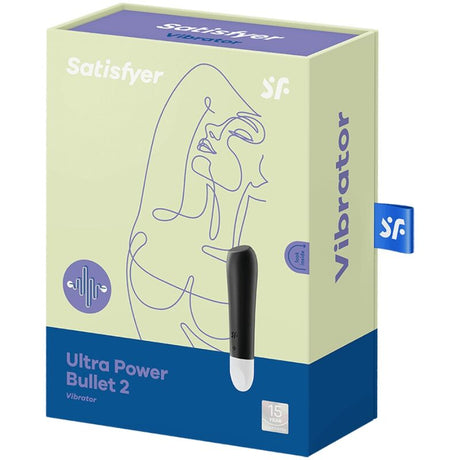 Vibrator Ultra Power Bullet 2 Schwarz.2