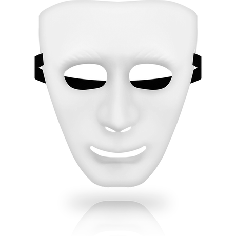 Ohmama - Masken, Weisse Maske, Eine Grösse