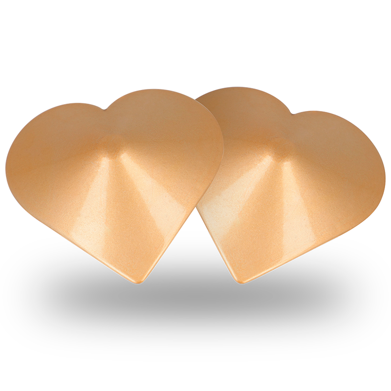 Coquette Chic Desire - Nippelabdeckungen Goldene Herzen