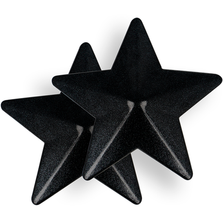 Nippelpasties Chic Desire Nippelabdeckungen mit Schwarzen Sternen.2
