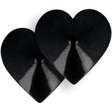 Coquette Chic Desire - Nippelabdeckungen mit Schwarzen Herzen