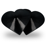 Coquette Chic Desire - Nippelabdeckungen mit Schwarzen Herzen