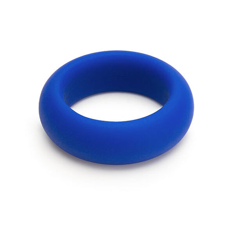 Penisring Blauer Silikonring Minimale Strangulation.3