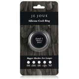Je Joue - Maximaler Stretch-Cockring aus Silikon - Schwarz
