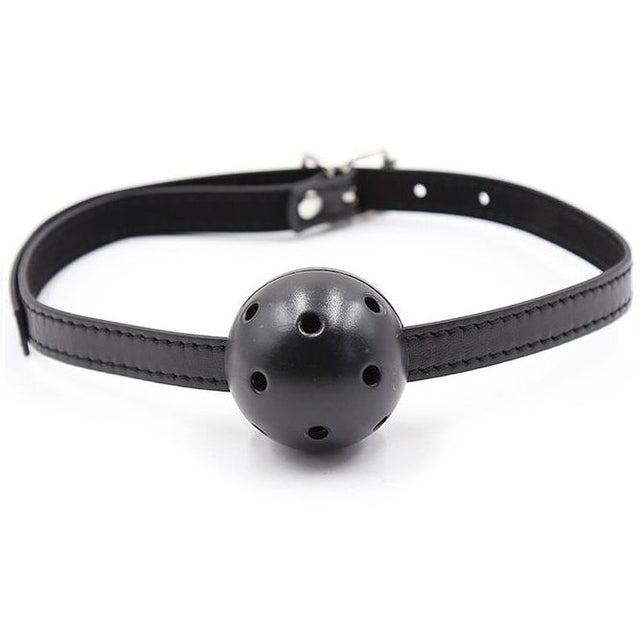 Ohmama Fetish - Knebel mit Ball und Öffnungen