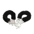Diablo Picante - Pleasure Furry Handschellen Schwarz