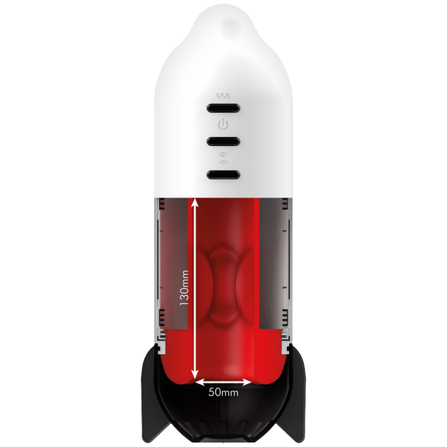 Jamyjob - Rocket Masturbator Soft Compression Tech und Vibration