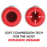 Jamyjob - Rocket Masturbator Soft Compression Tech und Vibration