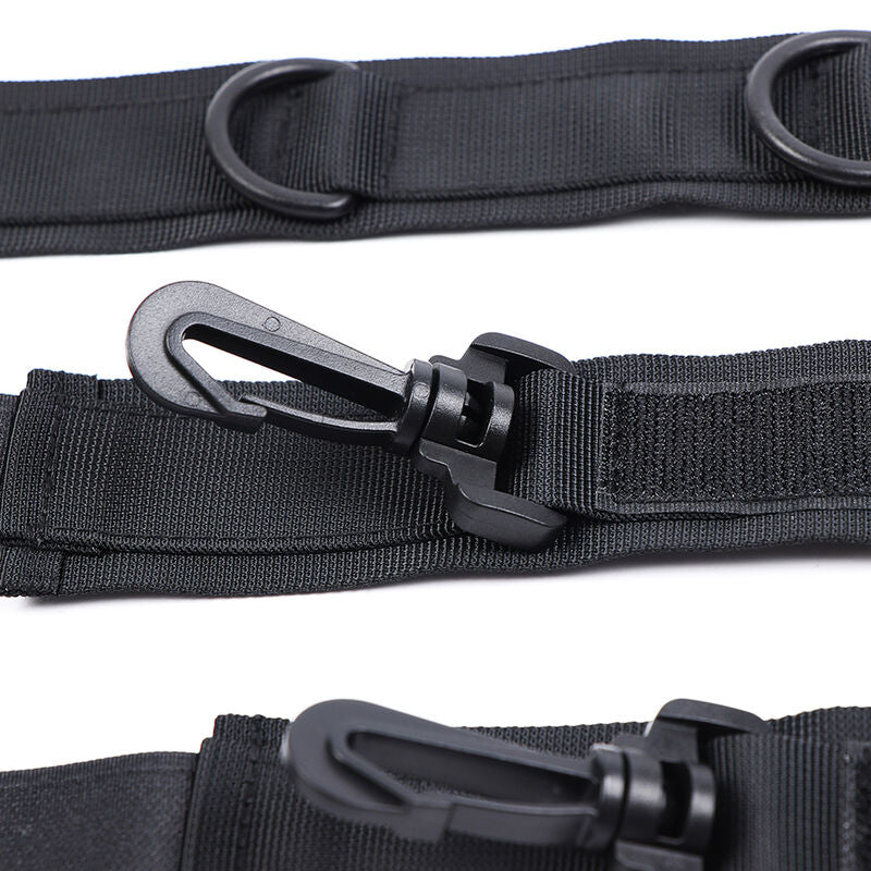 Ohmama Fetish - Handschellen und Kragen aus Nylon