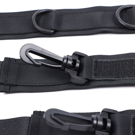 Ohmama Fetish - Handschellen und Kragen aus Nylon