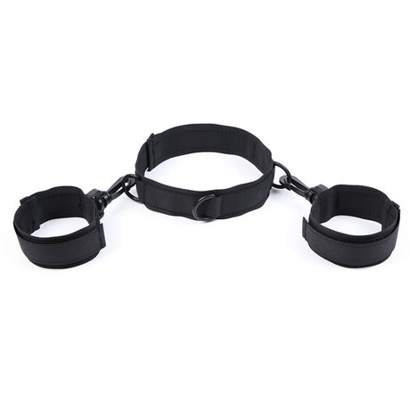 Ohmama Fetish - Handschellen und Kragen aus Nylon