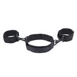 Ohmama Fetish - Handschellen und Kragen aus Nylon