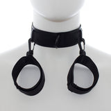 Ohmama Fetish - Handschellen und Kragen aus Nylon