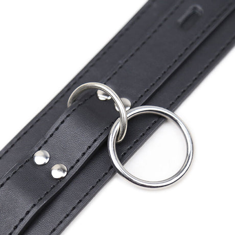 Fetisch-Toy Submission-Halskette mit 3 Ringen.1