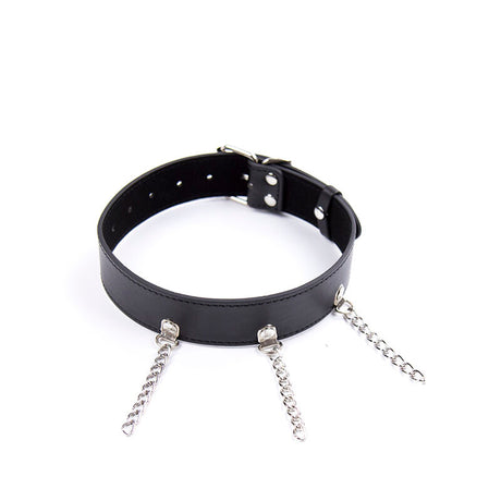 Fetisch-Toy Fetisch-Halskette mit Ringen.1