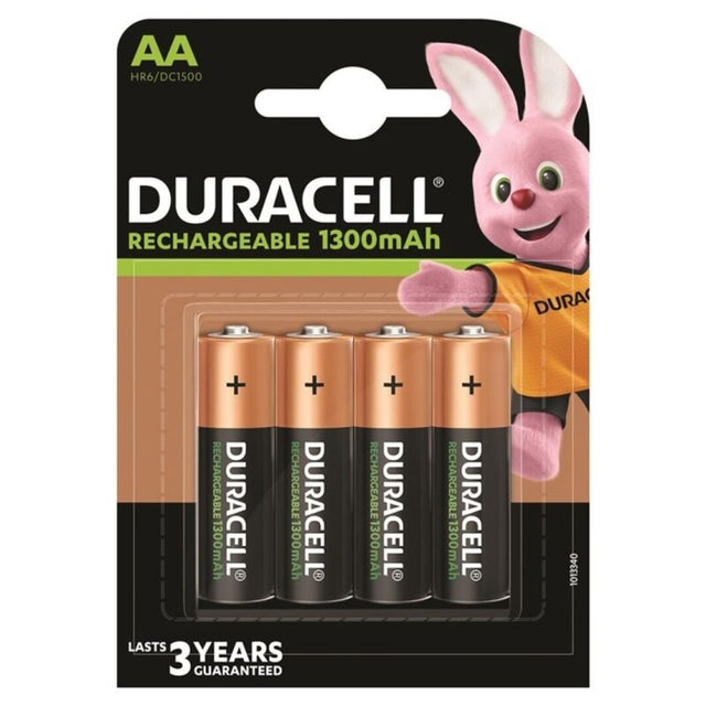 Duracell - Wiederaufladbare Batterie Hr6 Aa 1300 MAh 4 Einheit