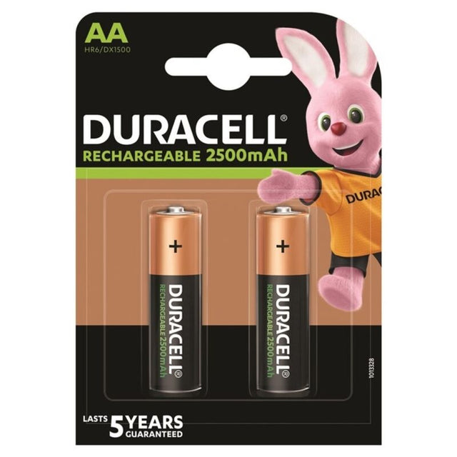 Duracell - Wiederaufladbare Batterie Hr6 Aa 2500 MAh 2 Einheit