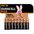Duracell - plus Power 100 Alkaline Batterie Aa Lr6 16 Einheit
