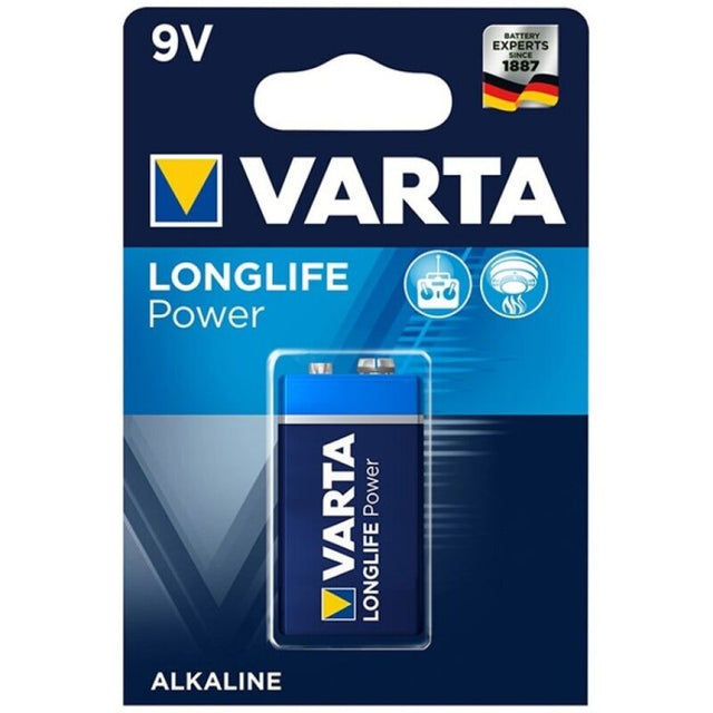 Varta - Longlife Power Alkalibatterie 9v Lr61 1 Einheit