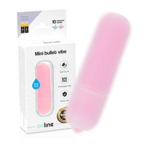 Online - Mini Rosa Vibrationskugel