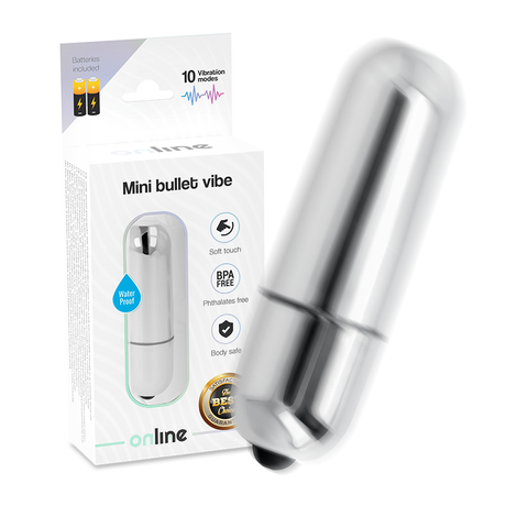 Online - Mini Silber Vibrierende Kugel