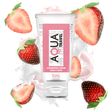 Aqua Travel - Gleitmittel auf Wasserbasis mit Erdbeer-Creme-Geschmack - 50 ml