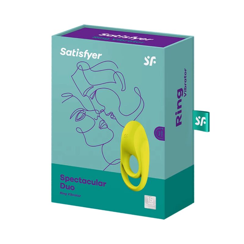 Satisfyer - Spectacular Duo Ring Vibrator Gelb