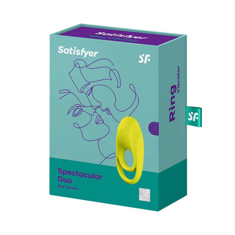 Penisring Spectacular Duo Ring Gelb.2