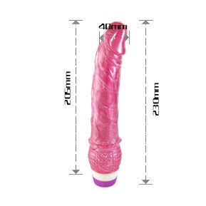Baile - Realistischer Roter Vibrator 23 cm