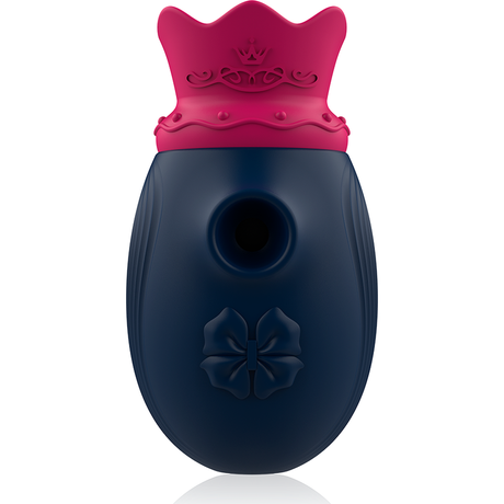 Auflegevibrator Klitorisstimulator 10 Saug- und Leckmodi Blau.5