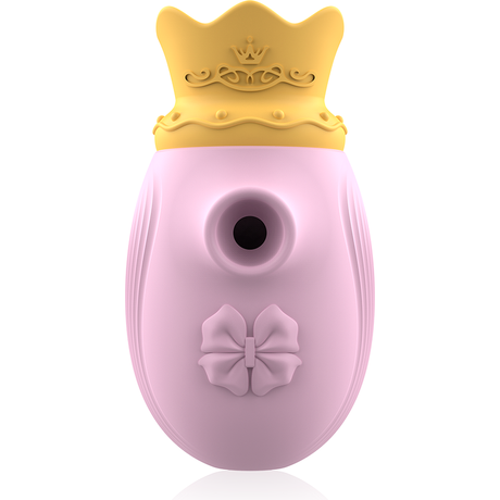 Auflegevibrator Klitorisstimulator 10 Saug- und Leckmodi Rosa.5