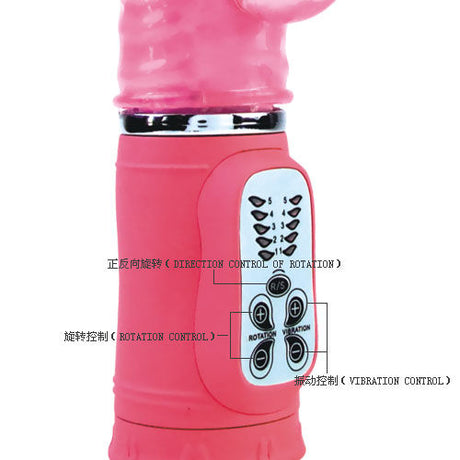 Vibrator Niedlicher Leidenschaftshase Rampante 10f Rosa 27 x 4,5 cm.2